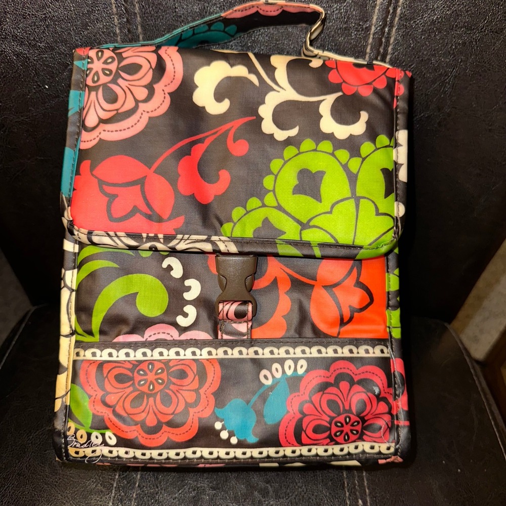 Vera Bradley Lola‎ Insulated Lunch tote Retro Style Flowers Lunchbox